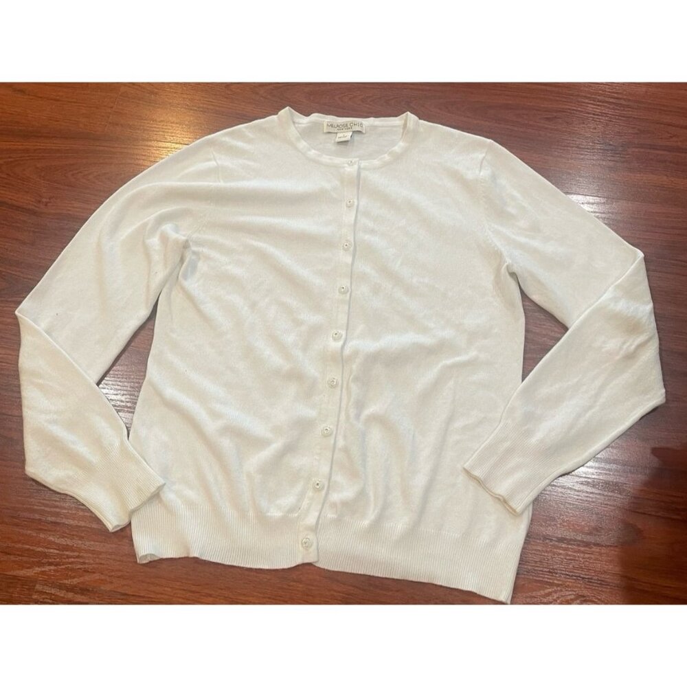 MELROSE CHIC NEW YORK SWEATER SZ LARGE